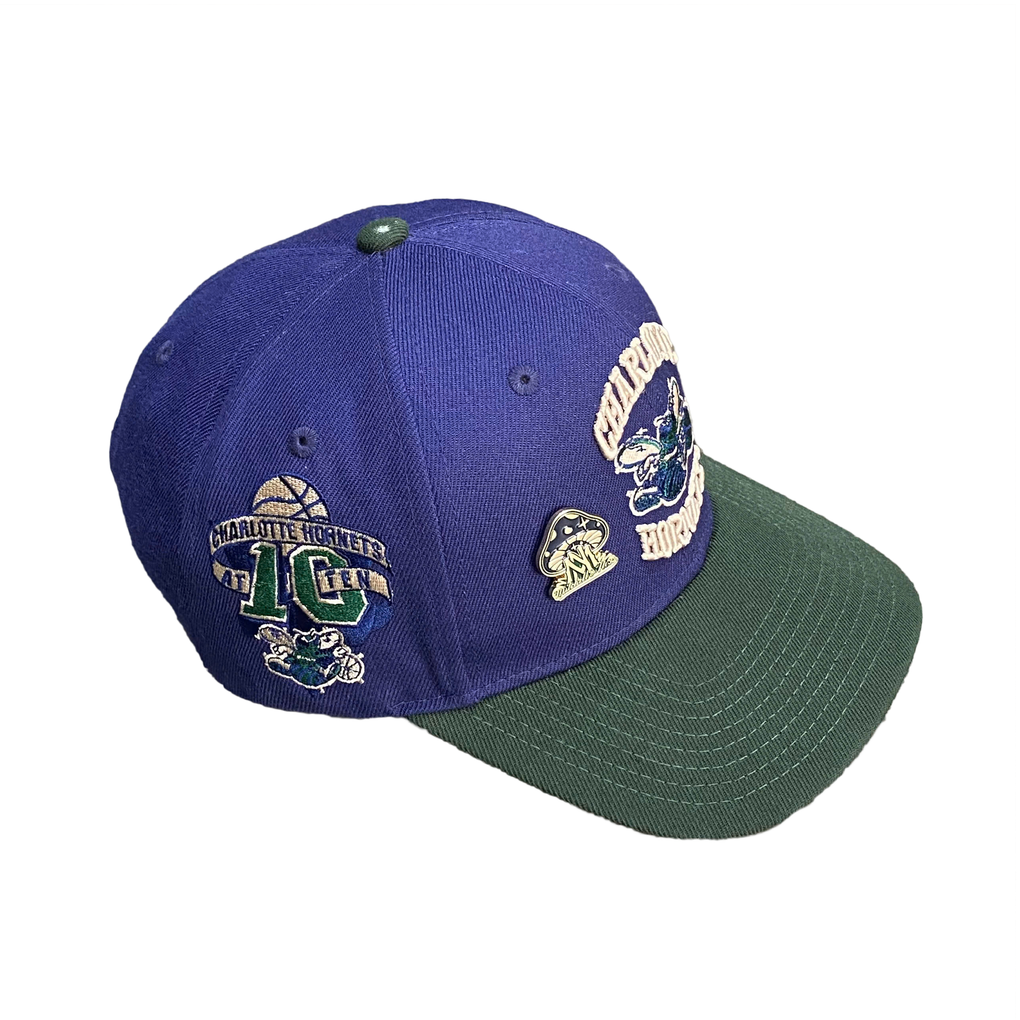  MITCHELL & NESS VINTAGE NBA LOGO CHARLOTTE HORNEST 