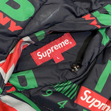  SUPREME NY REVERSIBLE PUFFY JACKET BLACK 