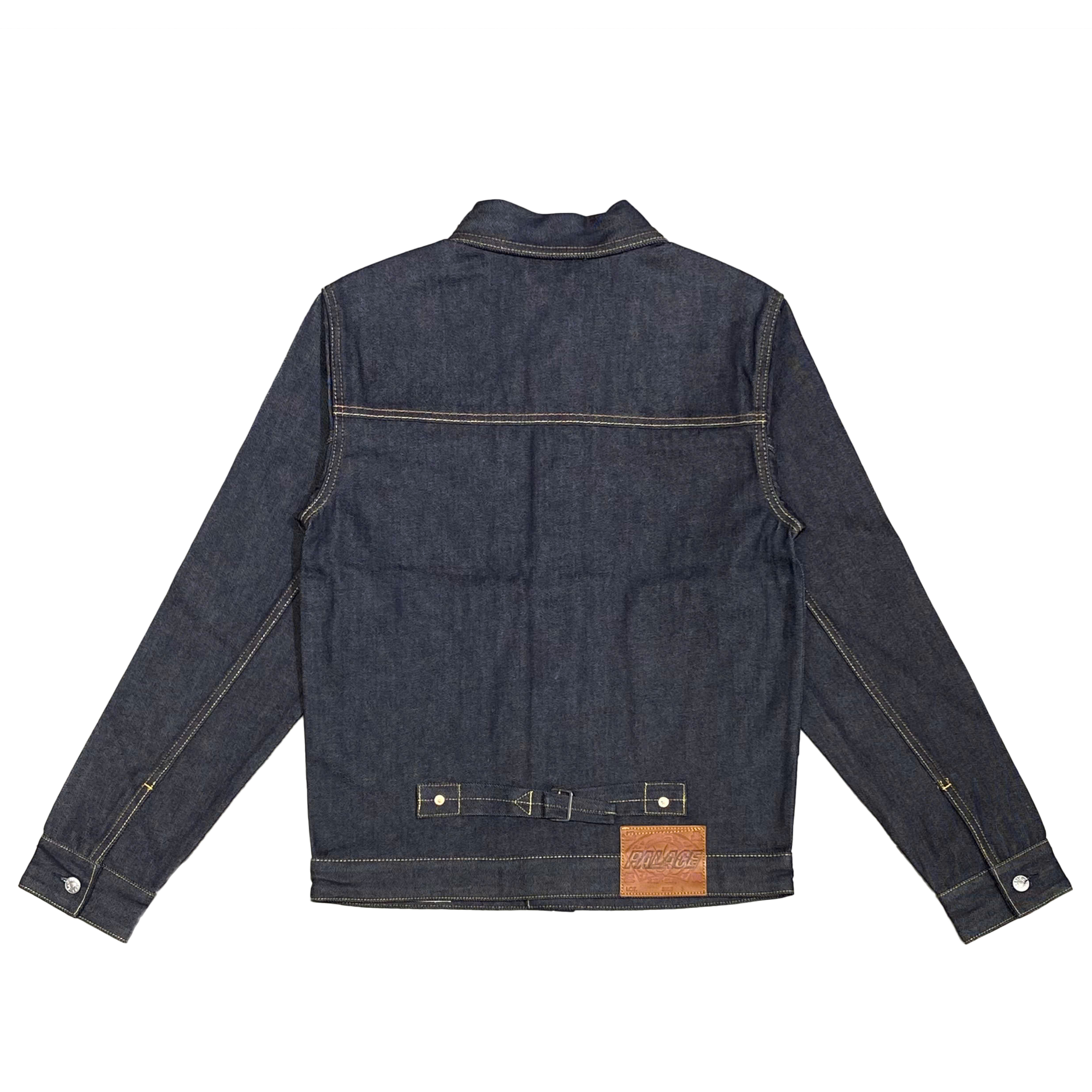  PALACE X EVISU DICE DENIM JACKET 