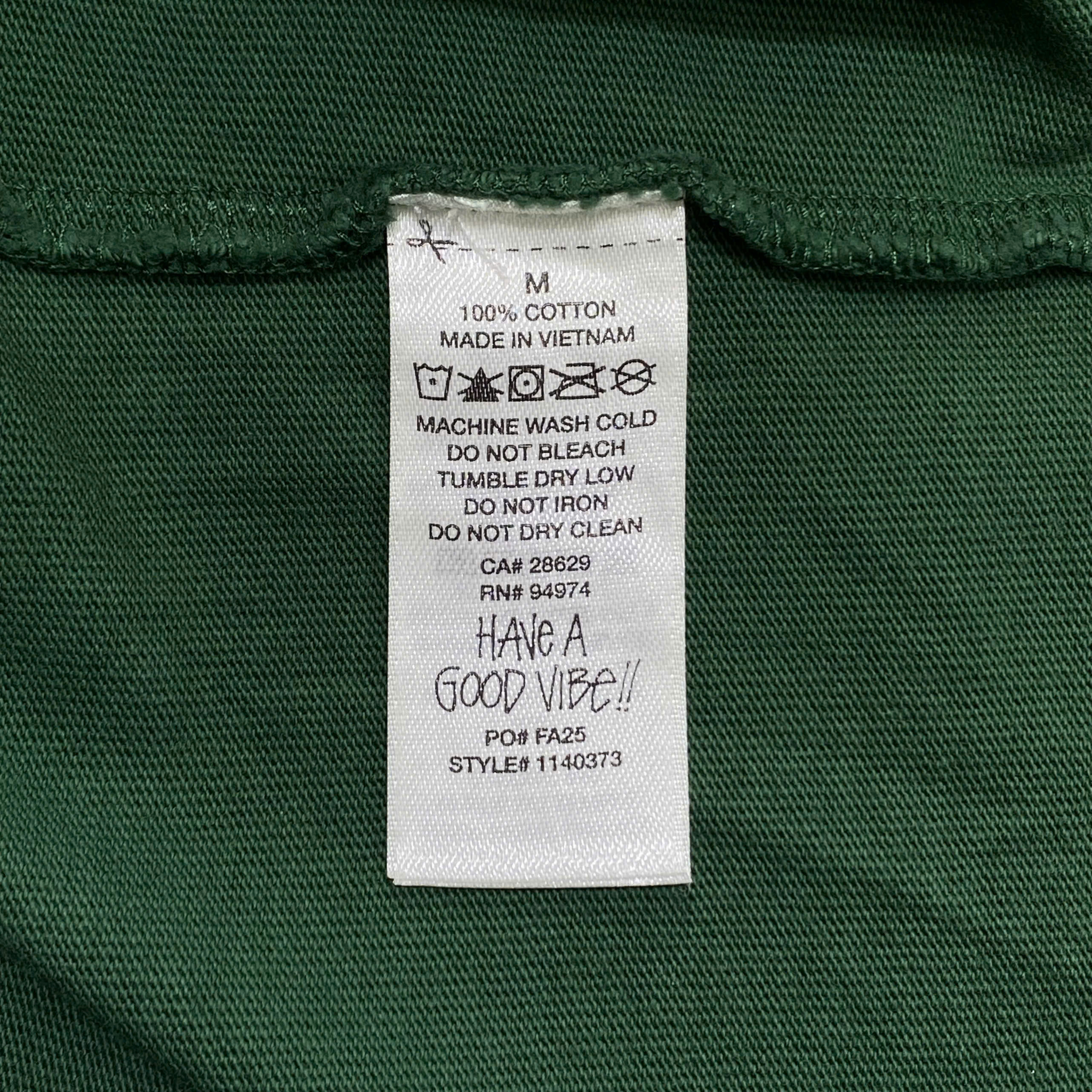  STUSSY FOOTBALL CREW SWEATER GREEN 