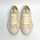 MAISON MIHARA YASUHIRO HANK LOW ORIGINAL SOLE OVER DYED CANVAS LOW-TOP A08FW719 