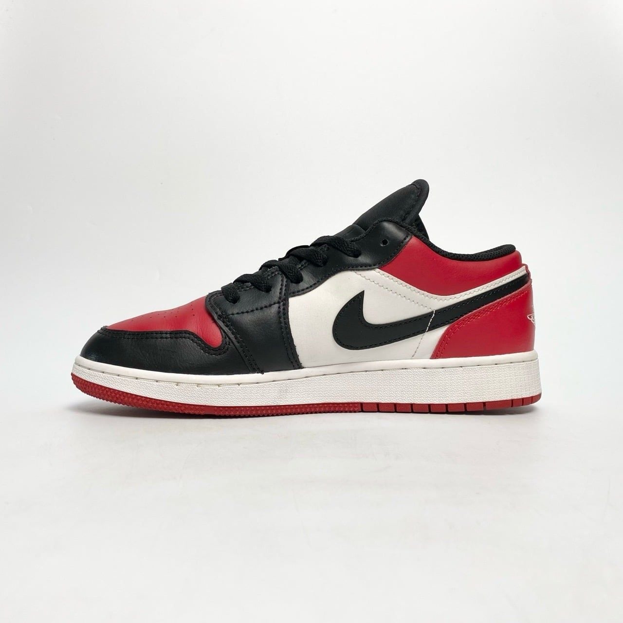  NIKE AIR JORDAN 1 LOW GS BRED TOE 553560-612 