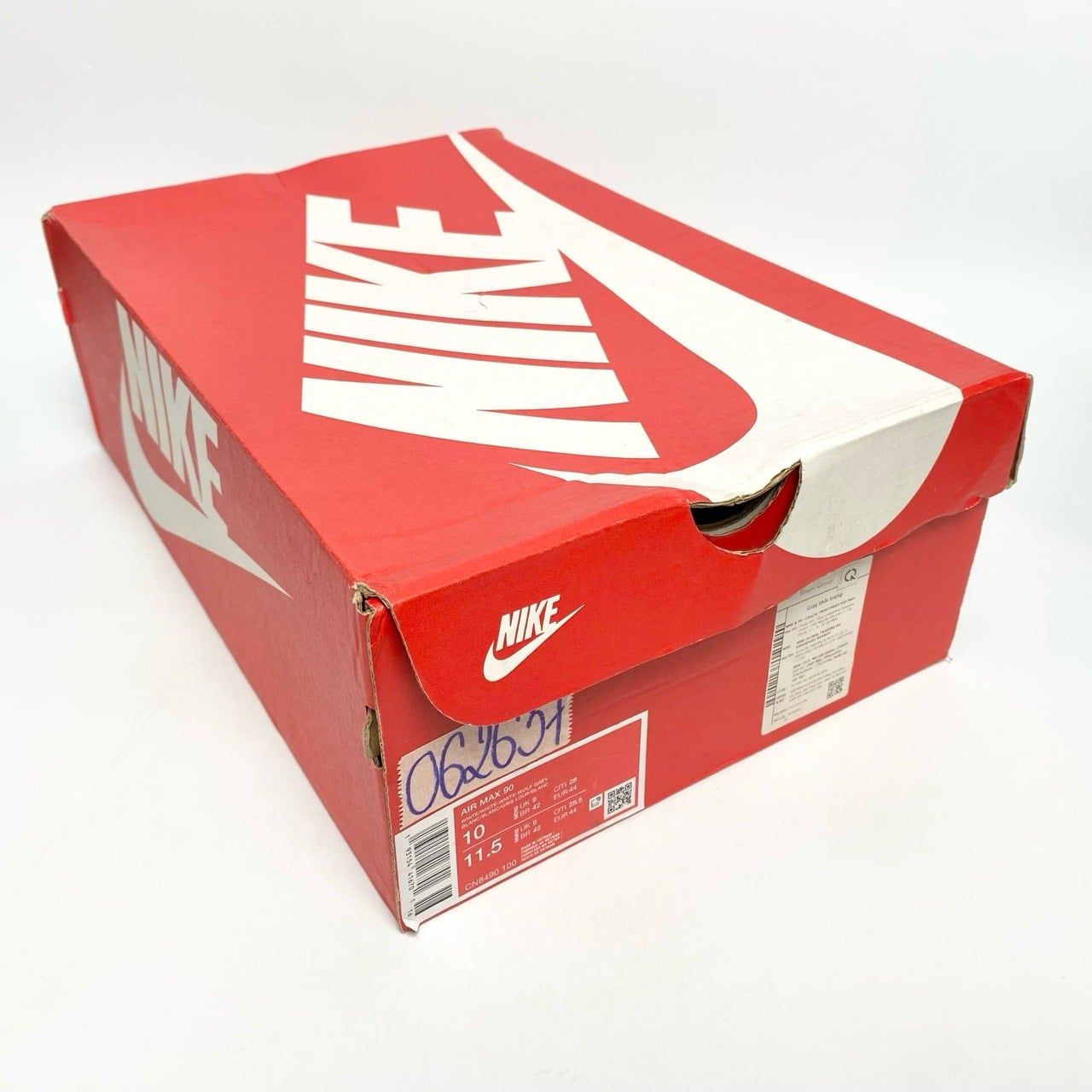  NIKE AIR MAX 90 RECRAFT TRIPLE WHITE CN8490-100 