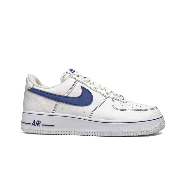  NIKE AIR FORCE 1 LOW ’07 LV8 WHITE ROYAL BLUE HQ2037-100 