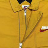  SUPREME NIKE DOUBLE ZIP QUILTED WORK JACKET MUSTARD 