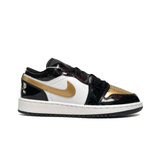  NIKE AIR JORDAN 1 LOW SE GS GOLD TOE DR6970-071 