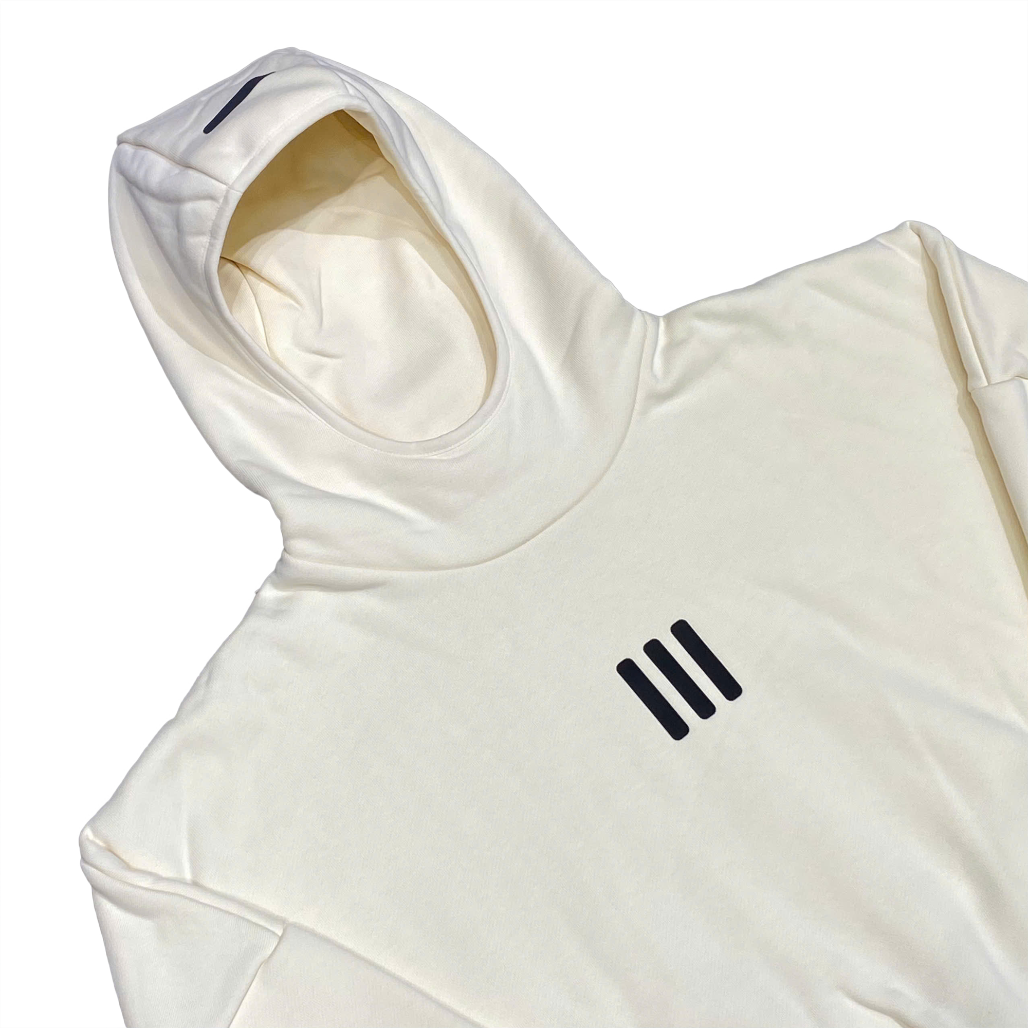  FEAR OF GOD ATHLETICS X ADIDAS HEAVY FLEECE HOODIE CREAM WHITE 