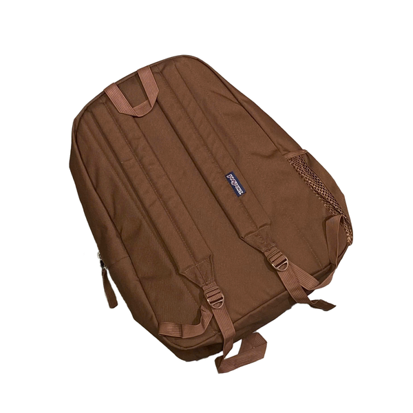  JANSPORT SUPERBREAK PLUS BROWN BACKPACK 