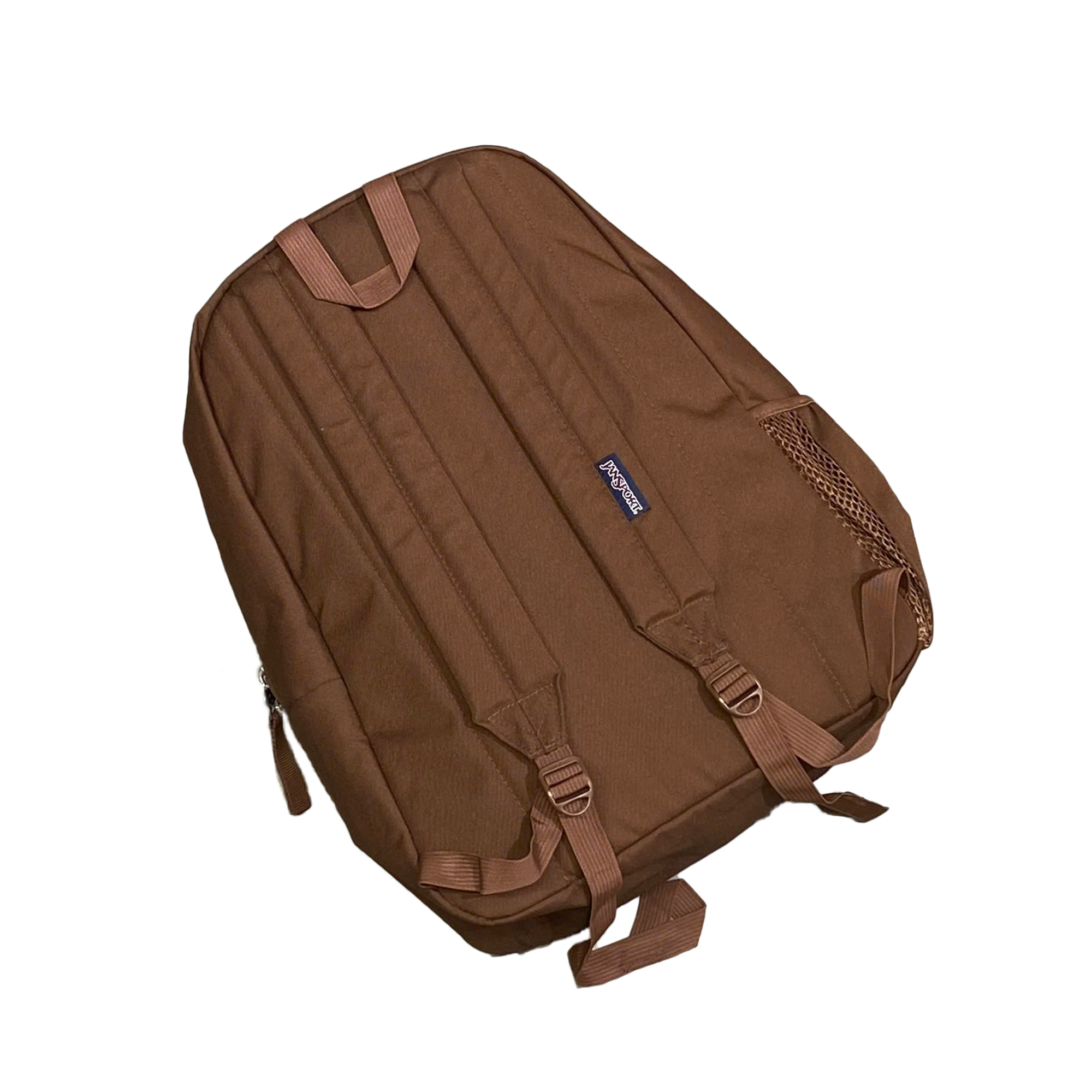  JANSPORT SUPERBREAK PLUS BROWN BACKPACK 