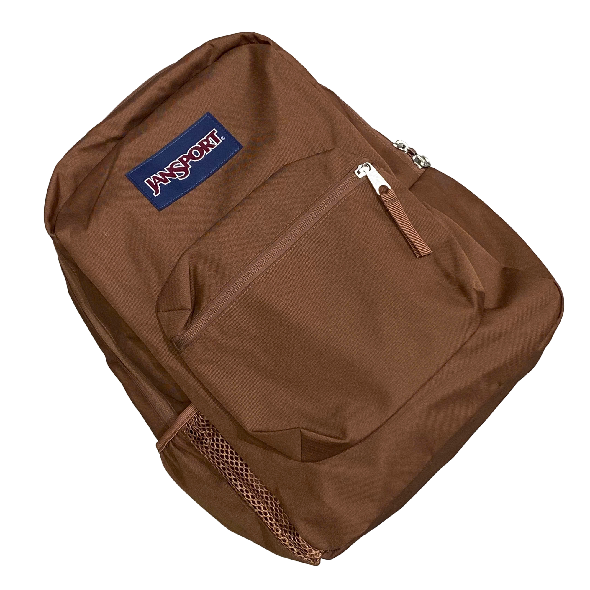  JANSPORT SUPERBREAK PLUS BROWN BACKPACK 