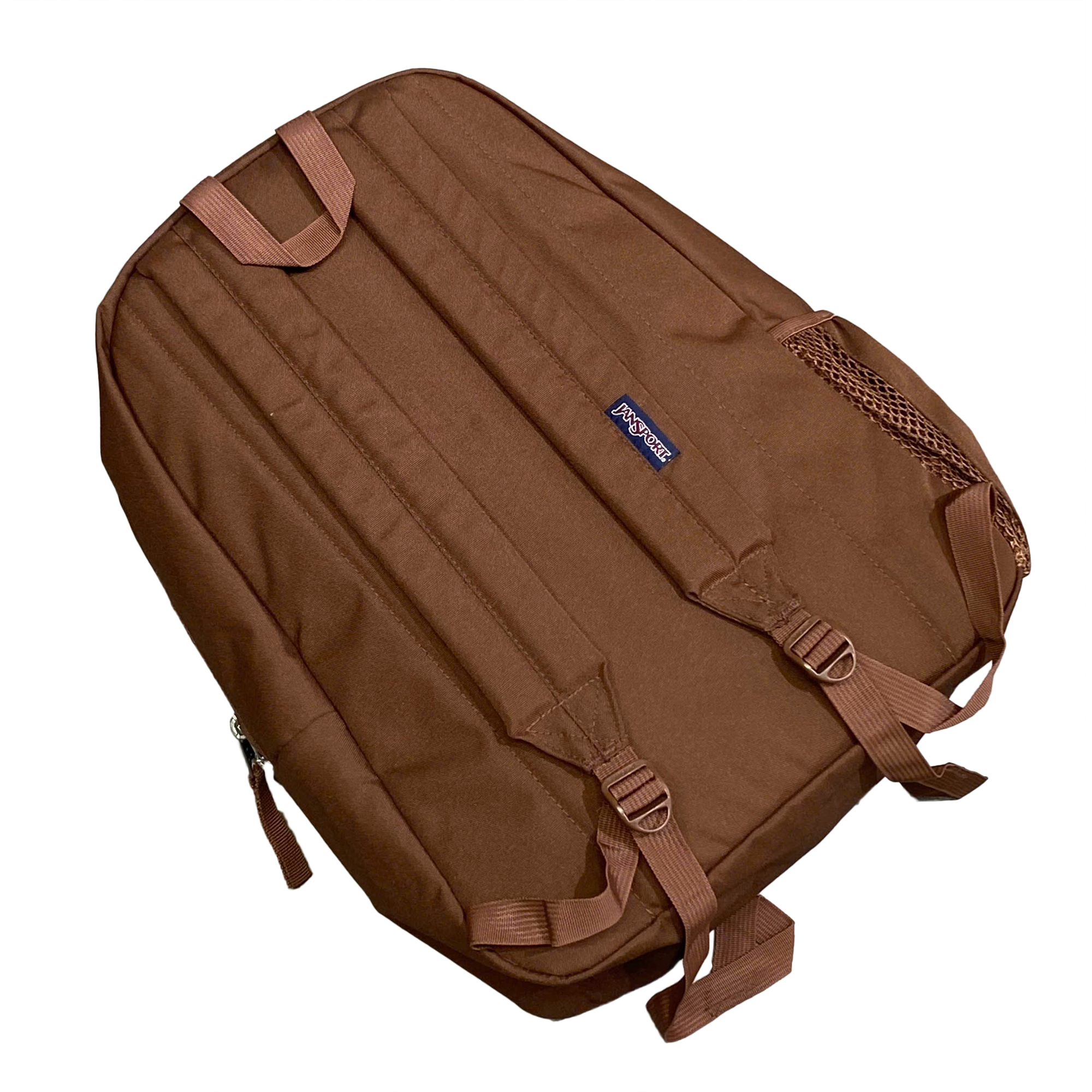  JANSPORT SUPERBREAK PLUS BROWN BACKPACK 