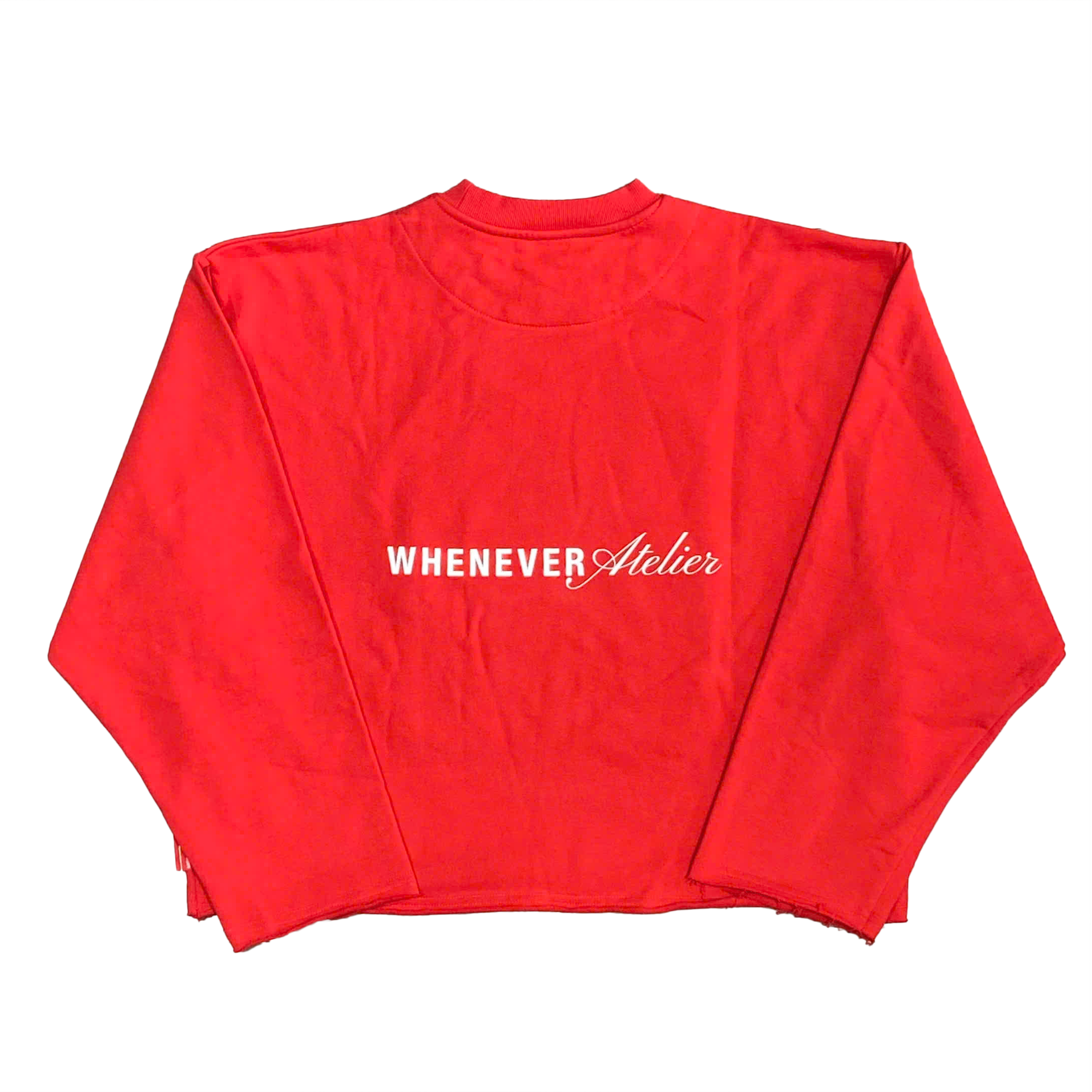  WHENEVER BEAR LONG SLEEVES T-SHIRT RED 