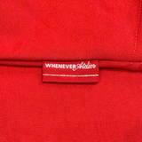  WHENEVER BEAR LONG SLEEVES T-SHIRT RED 
