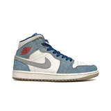  NIKE AIR JORDAN 1 MID FRENCH BLUE FIRE RED DN3706-401 