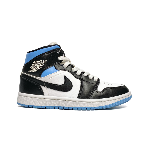  NIKE WMNS AIR JORDAN 1 MID UNIVERSITY BLUE BQ6472-102 