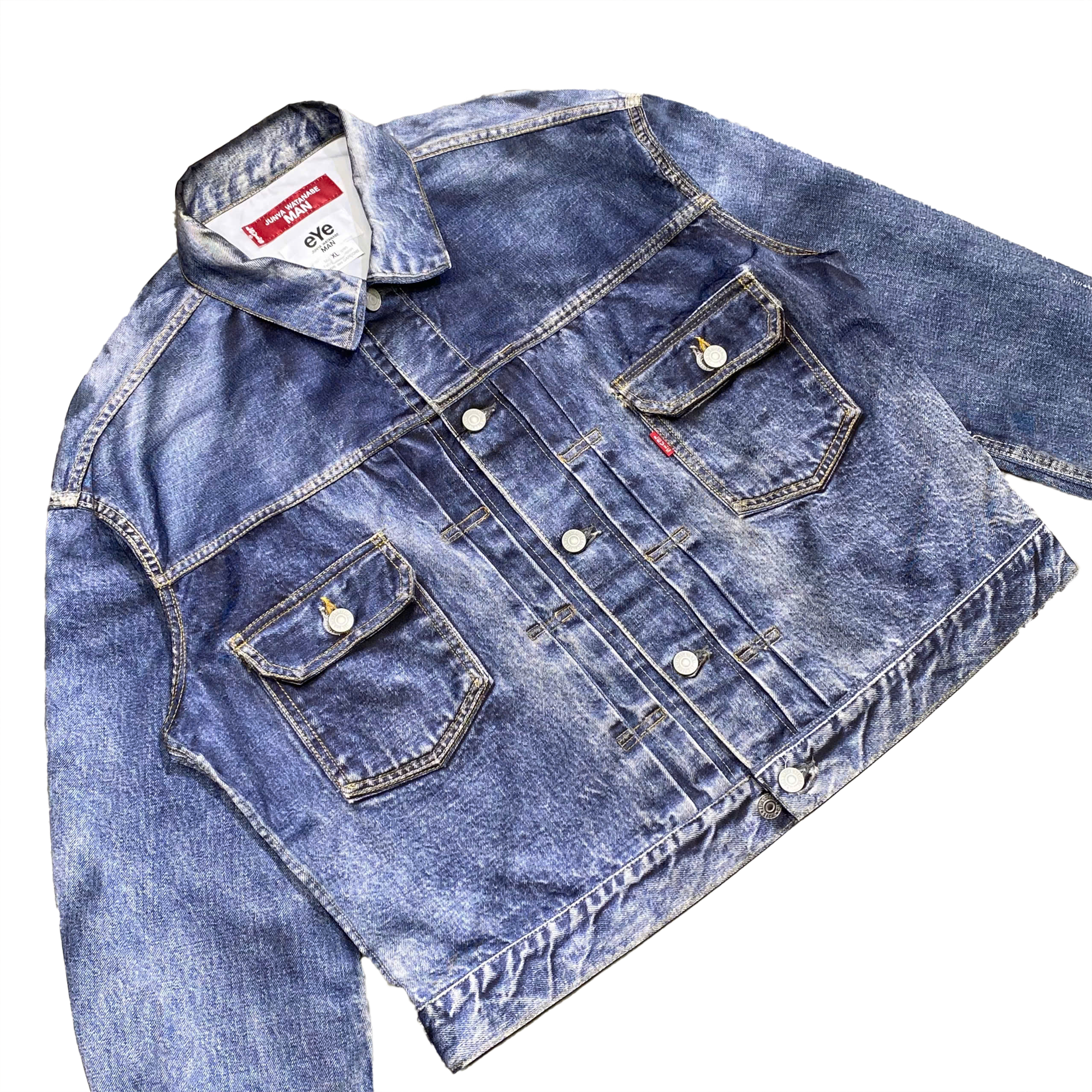  JUNYA WATANABE LEVI'S BERBERJIN INKJET PRINTED JACKET 