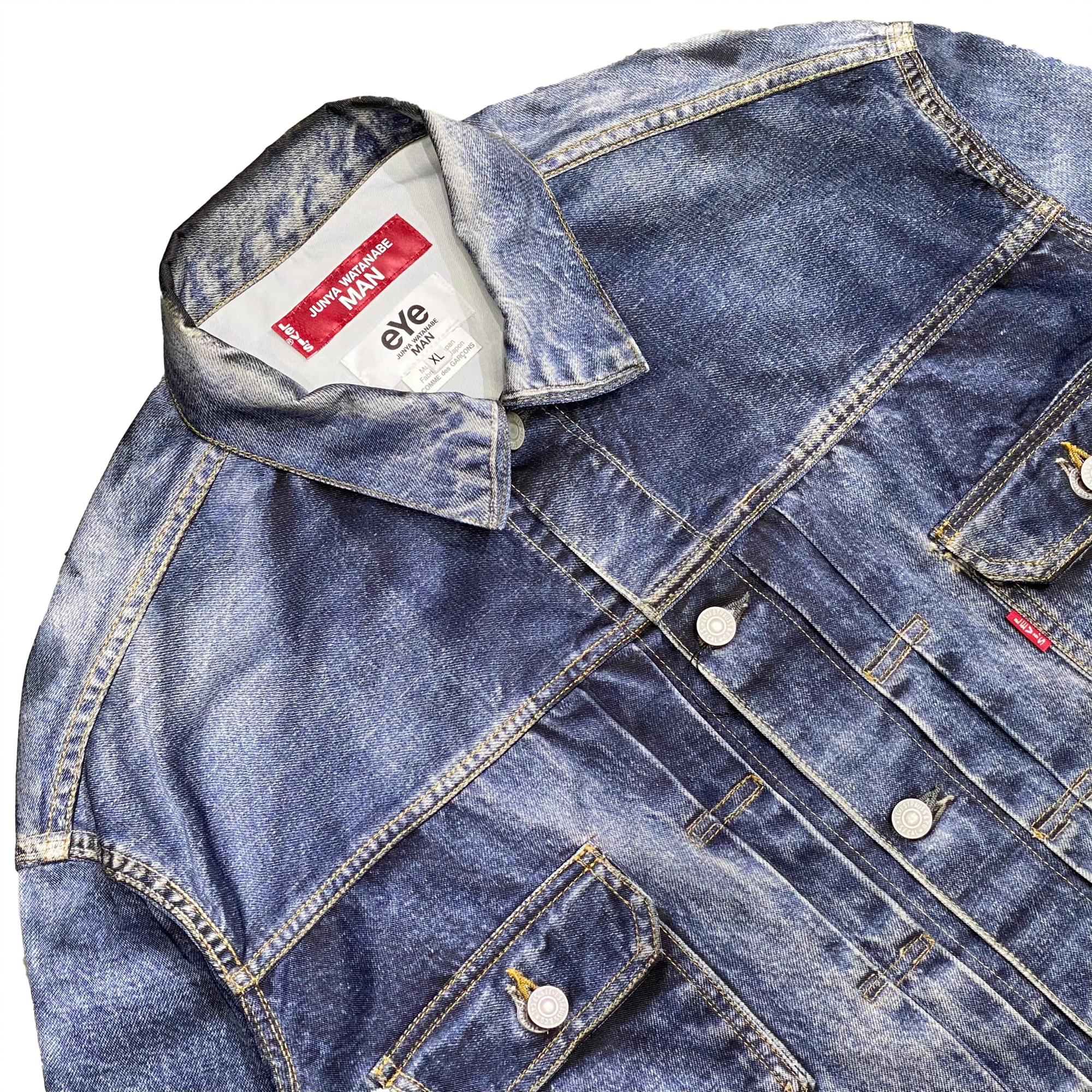  JUNYA WATANABE LEVI'S BERBERJIN INKJET PRINTED JACKET 