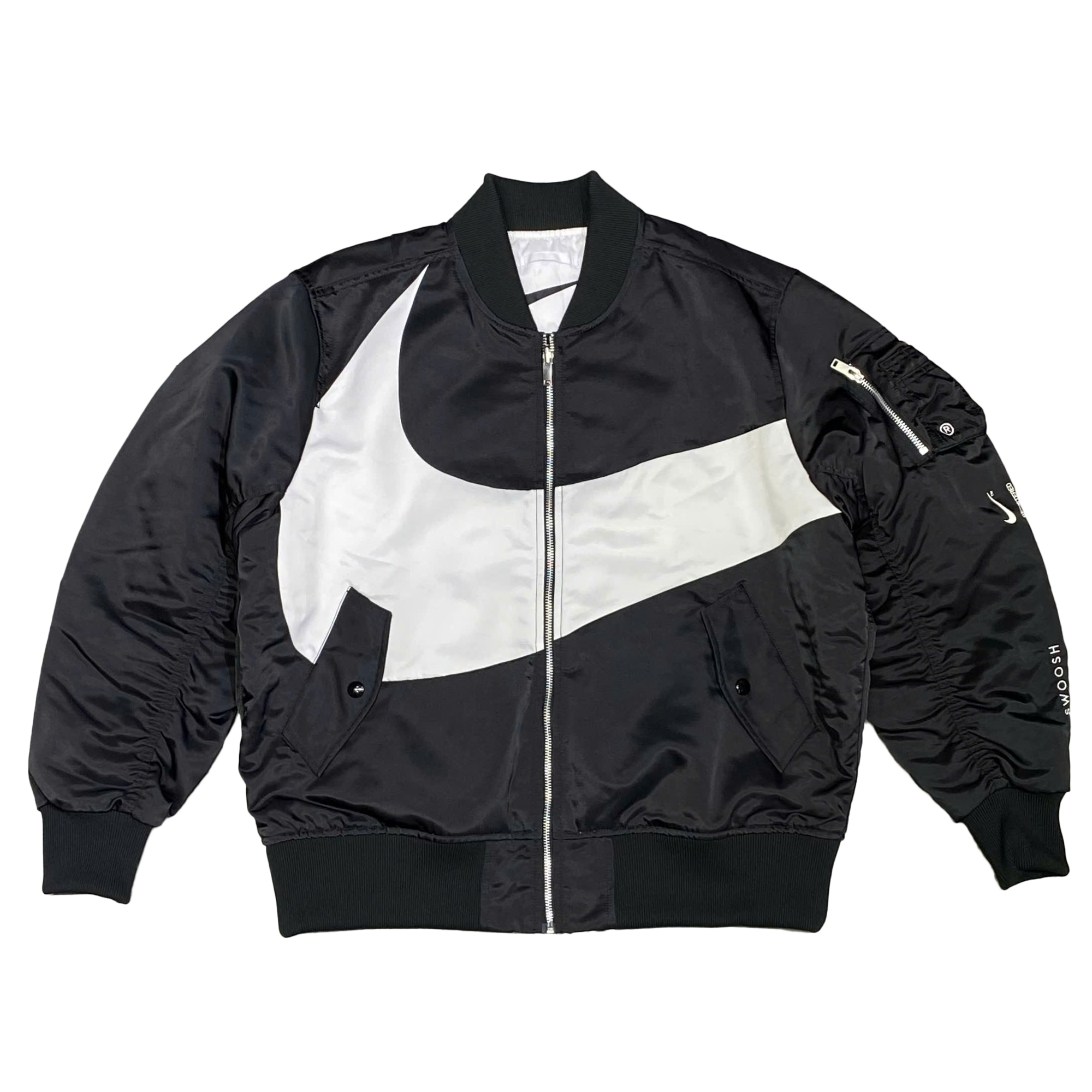  NIKE SPORTSWEAR SWOOSH THERMA-FIT JACKET DR7021-010 