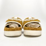  DÉP GUCCI X ADIDAS SLIDE SANDAL BROWN ‎702412-FAAW2-7142 