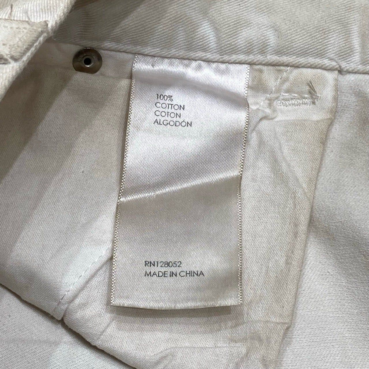  TRAVIS SCOTT CACTUS JACK FOR FRAGMENT PAINTERS IMAGINATION PANT WHITE 