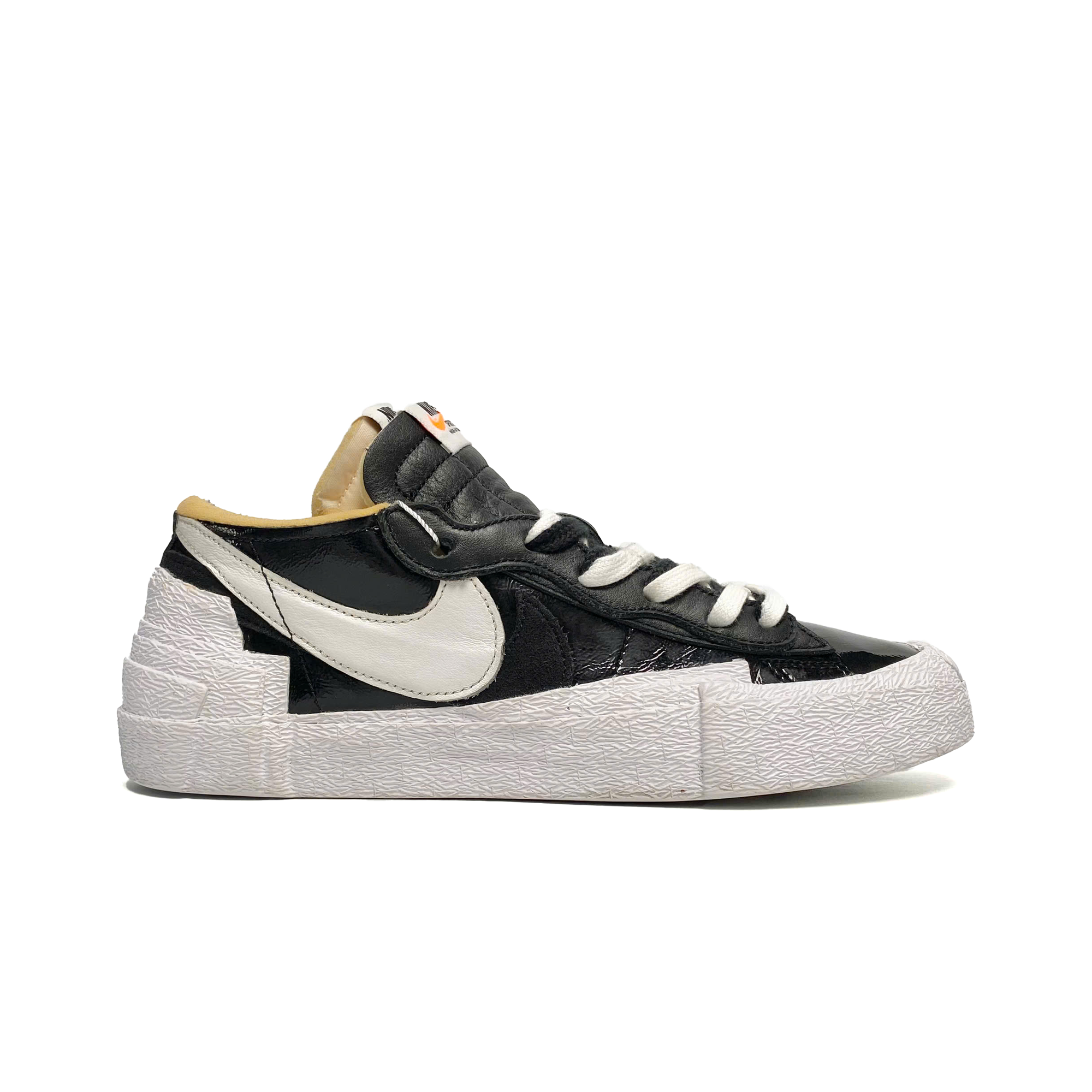  NIKE BLAZER LOW SACAI BLACK LEATHER DM6443-001 