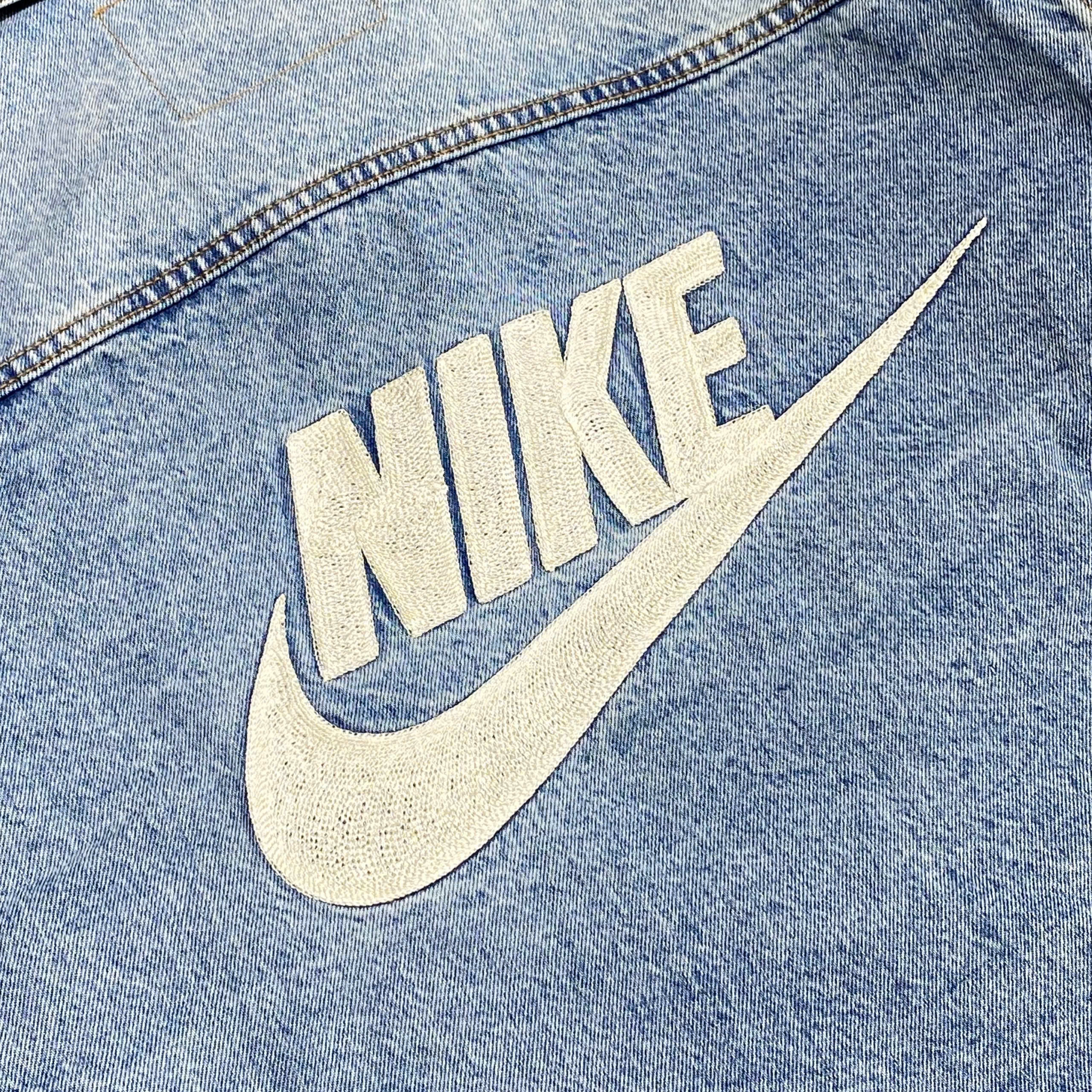  LEVI'S X NIKE VINTAGE TYPE II TRUCKER JACKET LIGHT BLUE 