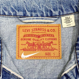  LEVI'S X NIKE VINTAGE TYPE II TRUCKER JACKET LIGHT BLUE 
