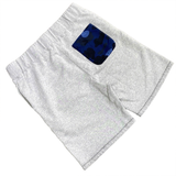  BAPE SHARK SWEAT SHORTS GREY 