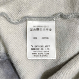  BAPE SHARK SWEAT SHORTS GREY 