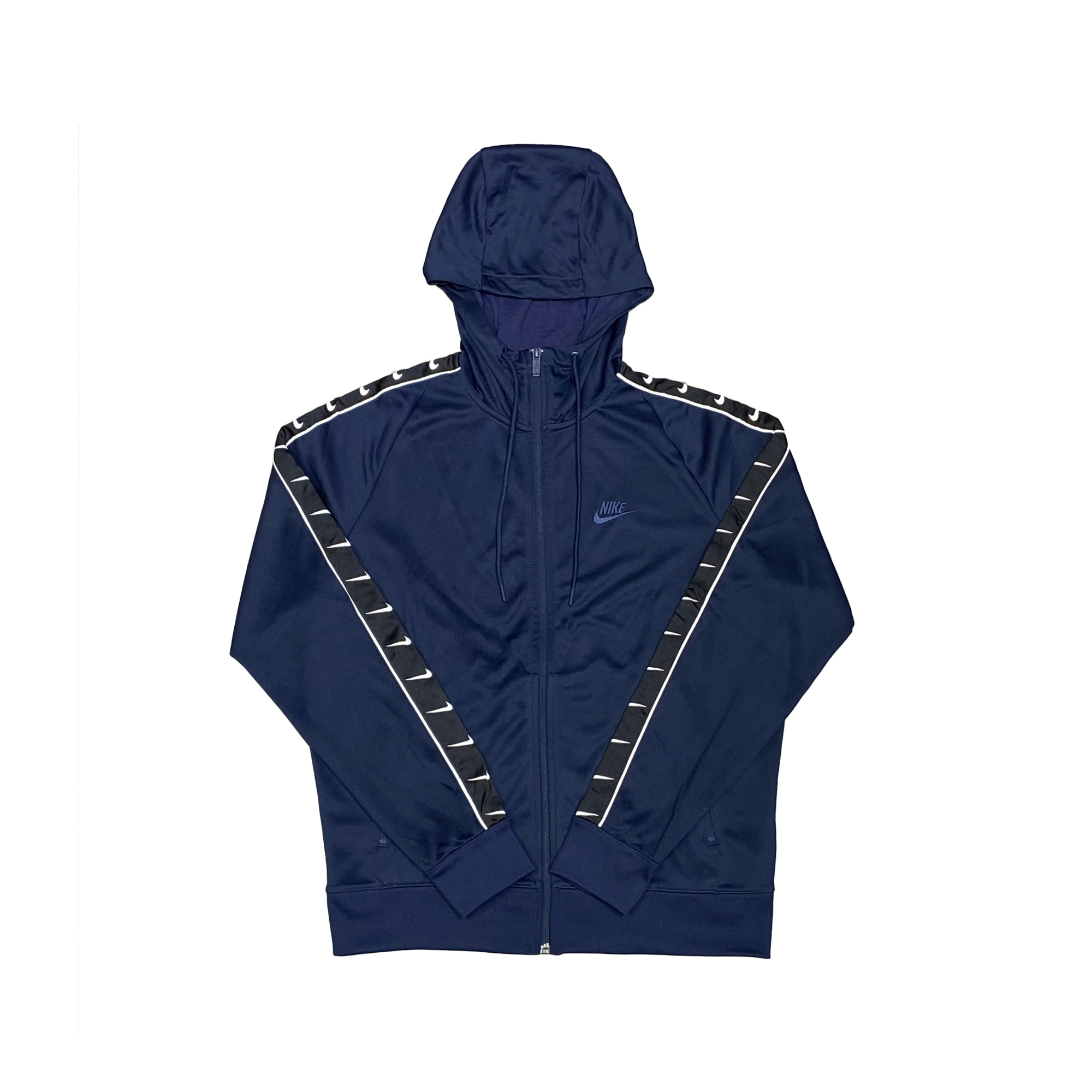  NIKE TAPED SWOOSH POPOVER BLUE NAVY CD0476-451 