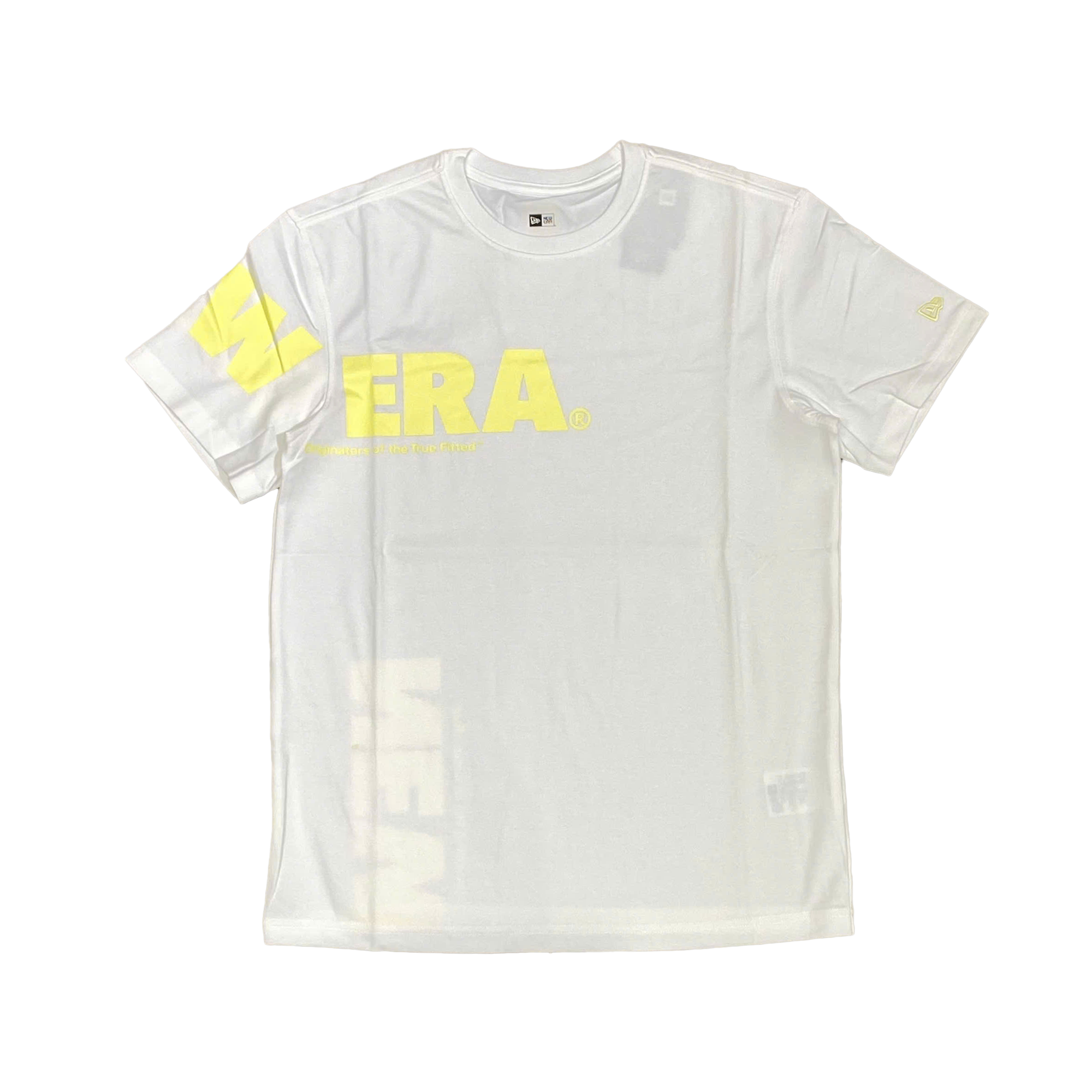  NEW ERA LARGE LOGO WHITE YELLOW 