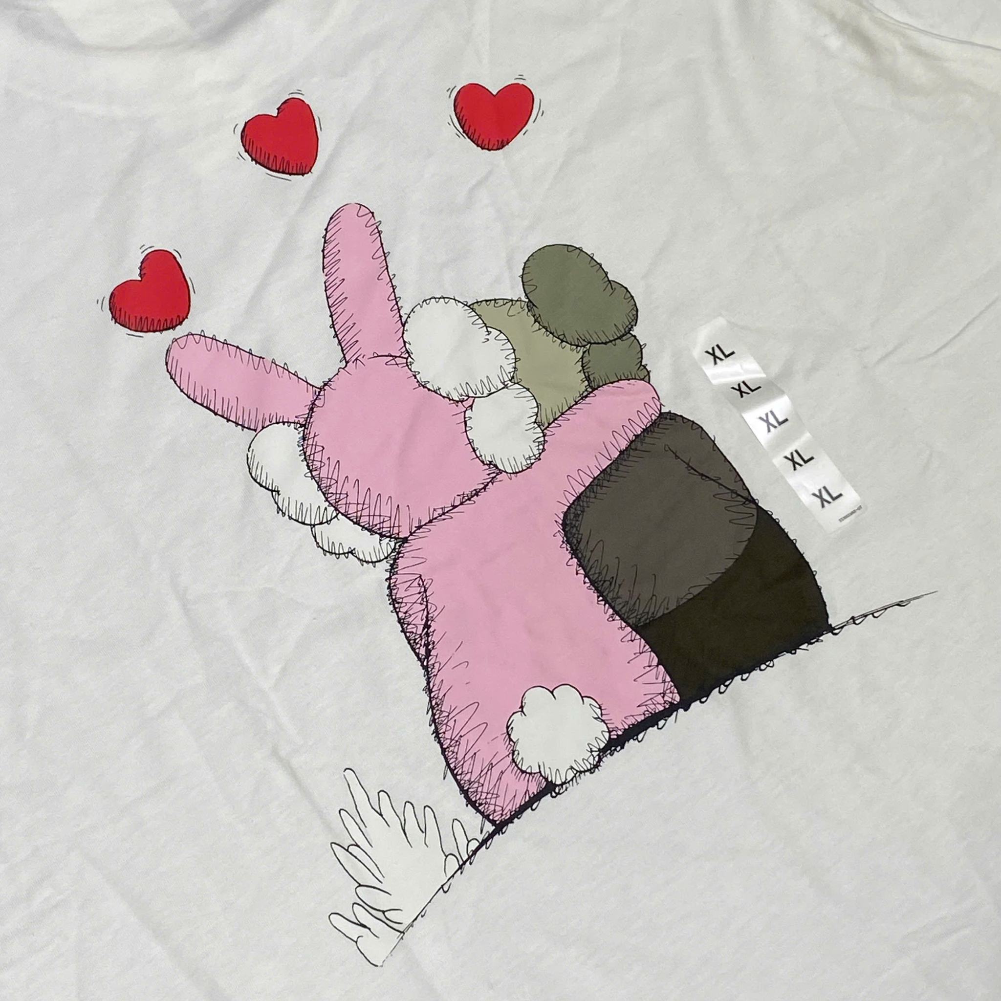  UNIQLO X KAWS X WARHOL GRAPHIC UT T-SHIRT WHITE 