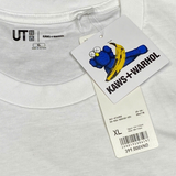  UNIQLO X KAWS X WARHOL GRAPHIC UT T-SHIRT WHITE 