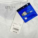  KAWS X UNIQLO UT GRAPHIC WHITE T SHIRT 
