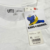  KAWS UNIQLO X ANDY WARHOL BANANA GRAPHIC T-SHIRT 