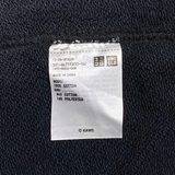  KAWS X UNIQLO LONGSLEEVE SWEATSHIRT BLACK 