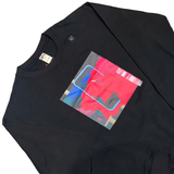  UNIQLO KIDS KAWS + WARHOL SWEAT LONG SLEEVE SHIRT BLACK 