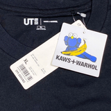  UNIQLO X KAWS X ANDY WARHOL T-SHIRT TEE 
