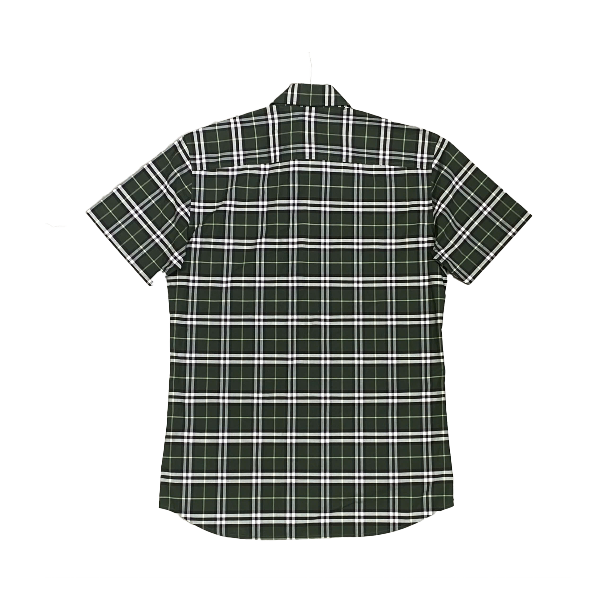  BURBERRY CHECK-PRINT COTTON SHIRT 