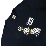  HUMAN MADE X BILLIONAIRE BOYS CLUB I KNOW NIGO TEE BLACK 