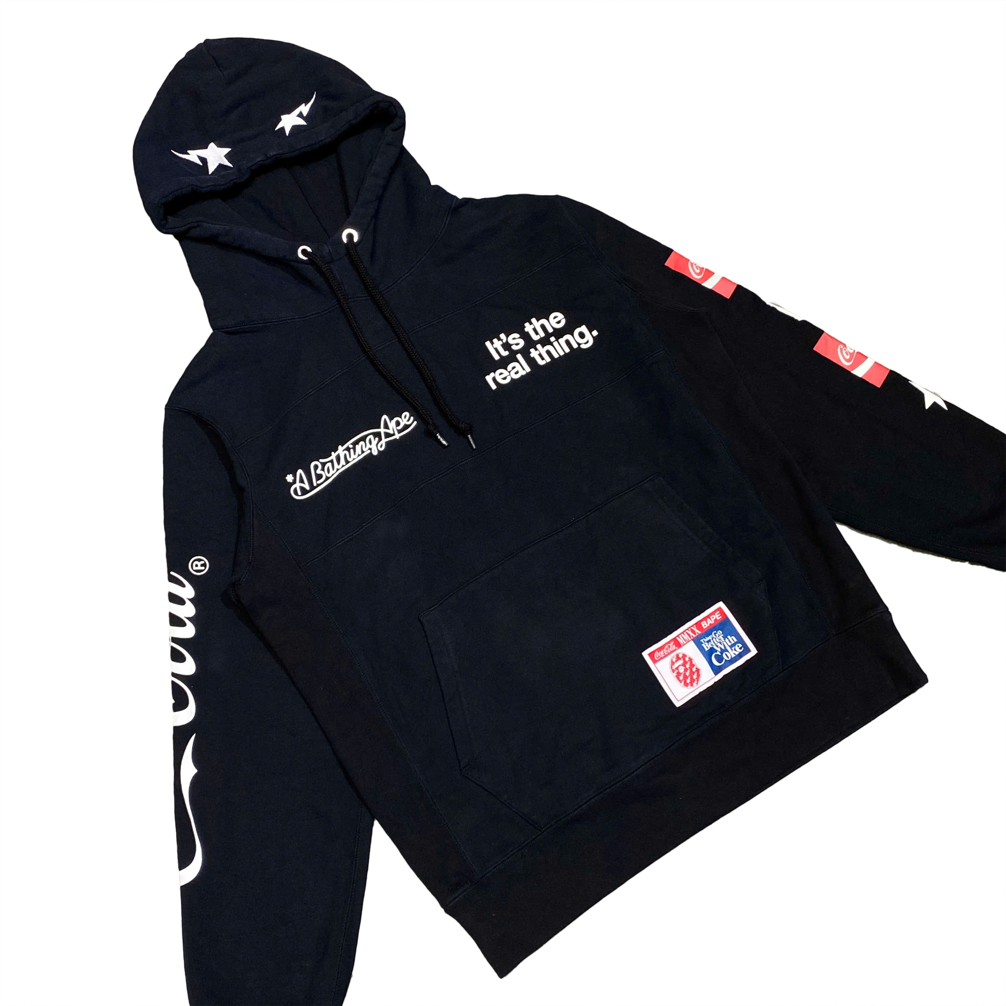  A BATHING APE BAPE × COCA-COLA PULLOVER 