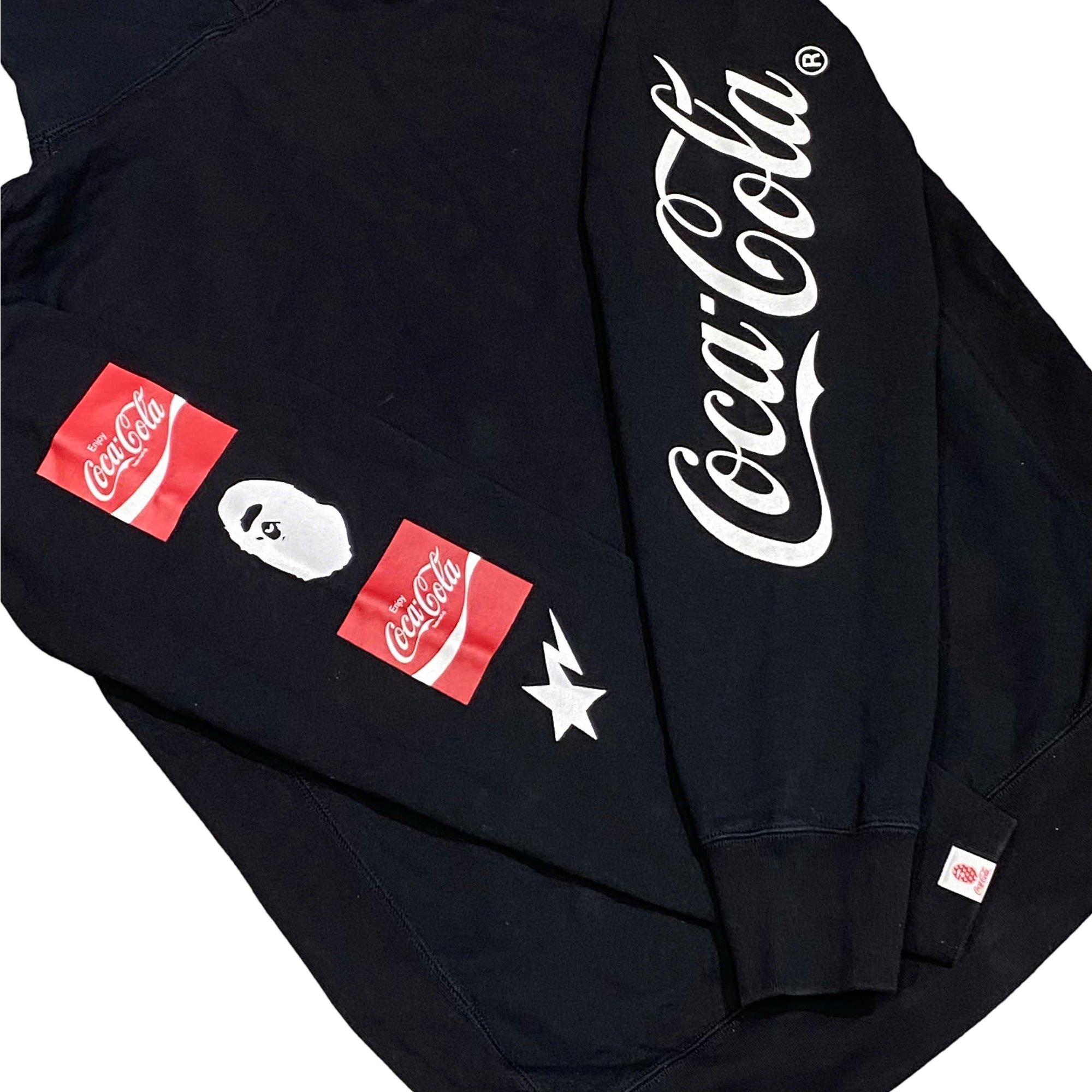  A BATHING APE BAPE × COCA-COLA PULLOVER 