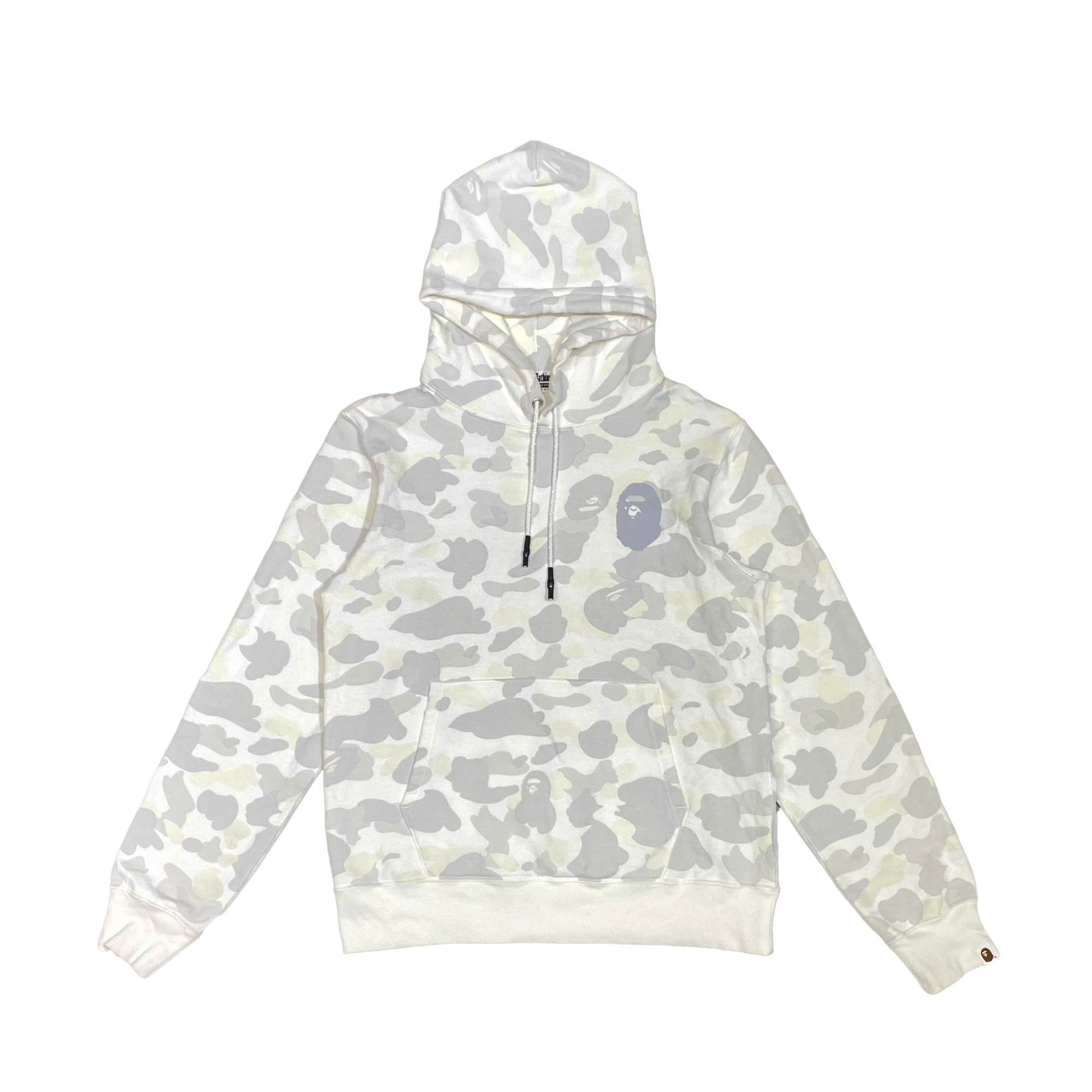  BAPE CITY CAMO PULLOVER HOODIE WHITE 