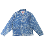 SUPREME GONZ MAP WORK JACKET WASHED BLUE 