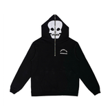  A BATHING APE BAPE x NBHD TWO FACE HALF ZIP PULLOVER HOODIE 