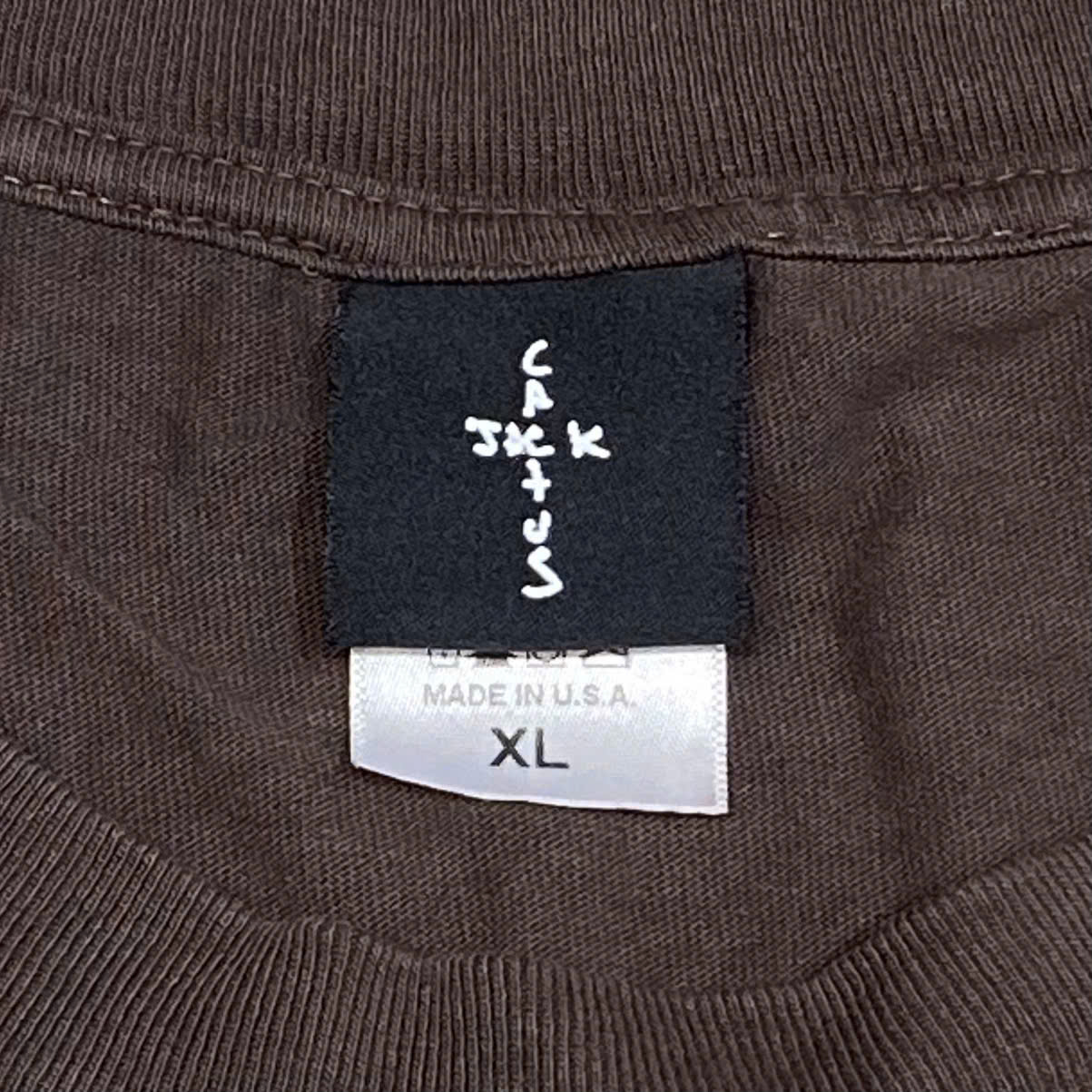  TRAVIS SCOTT CACTUS JACK 2 THE MAX TEE BROWN 