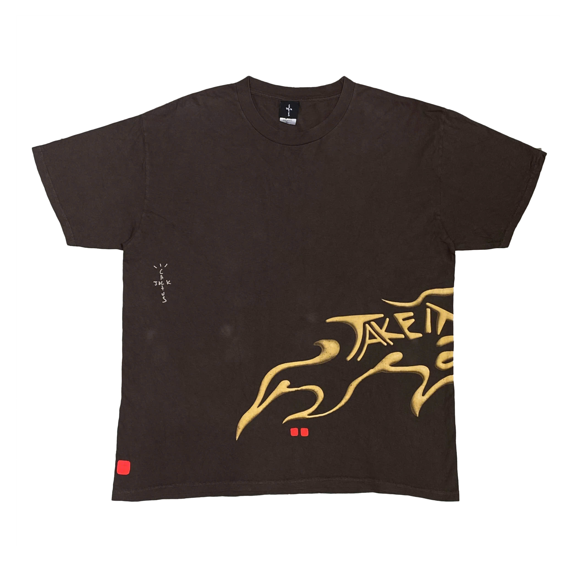  TRAVIS SCOTT CACTUS JACK 2 THE MAX TEE BROWN 