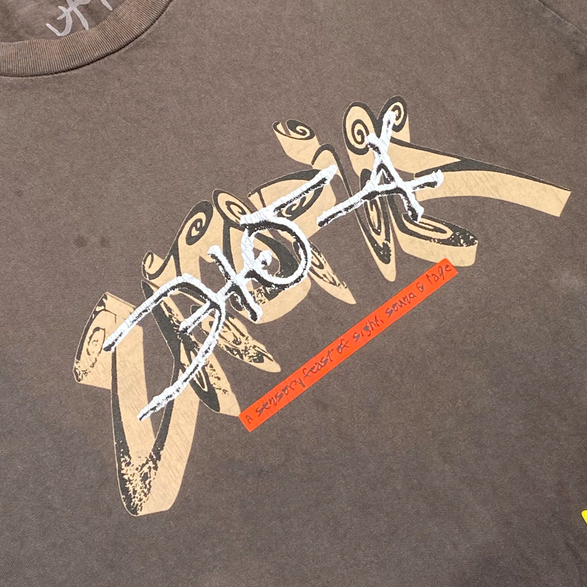  TRAVIS SCOTT UTOPIA I TEE BROWN 