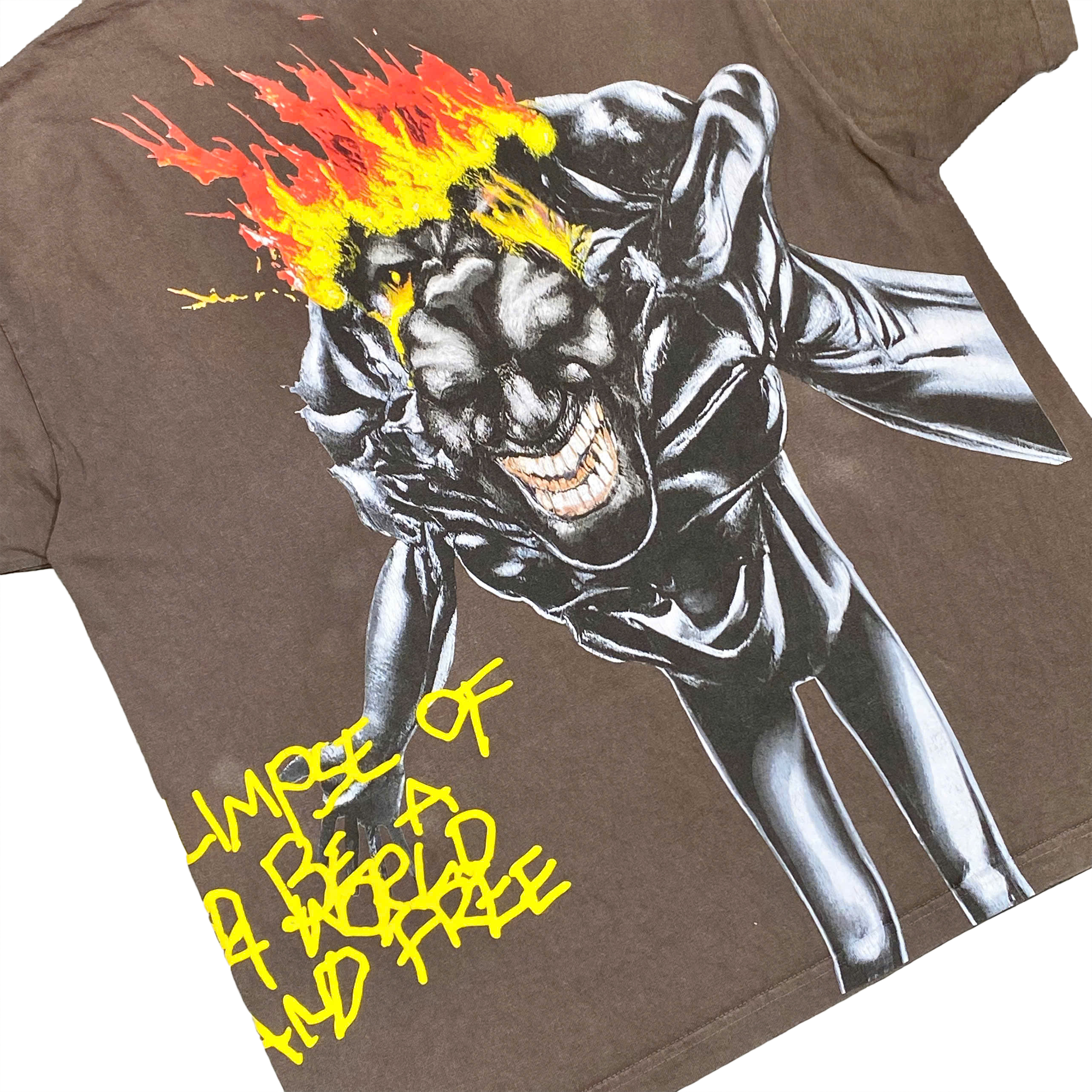  TRAVIS SCOTT UTOPIA I TEE BROWN 