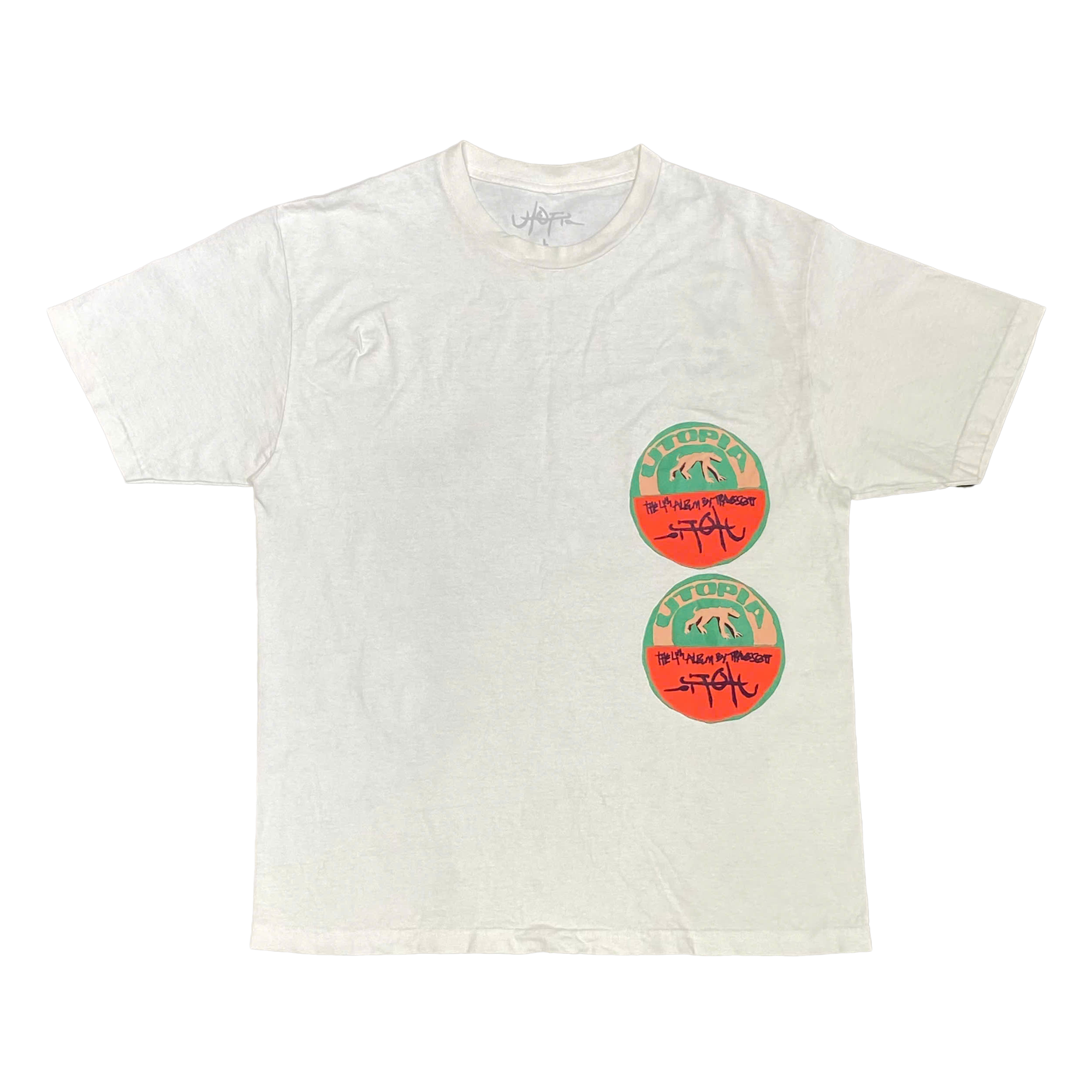  TRAVIS SCOTT UTOPIA B3 TEE WHITE 